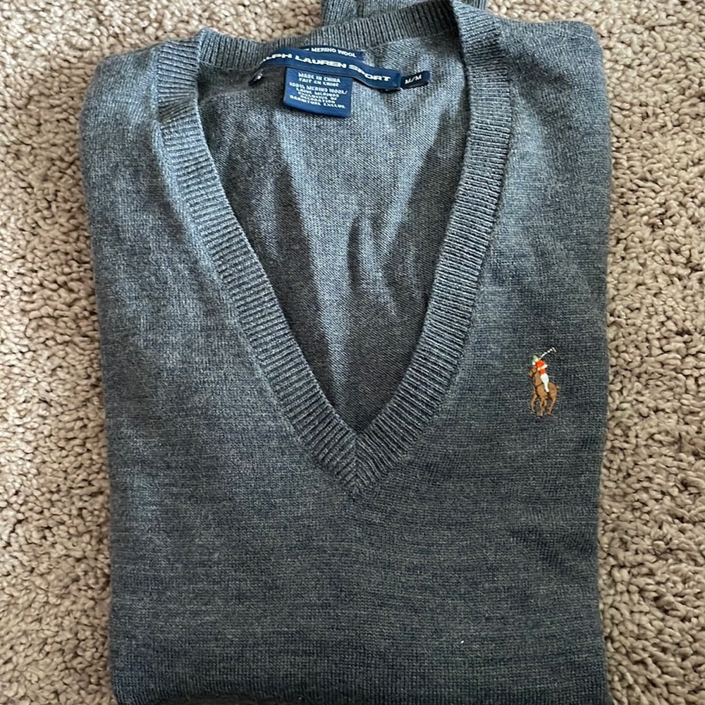 Ralph Lauren Sport Women’s Merino wool Sweater Sz M